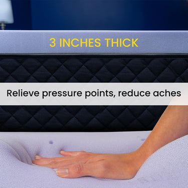 3 Inches thick