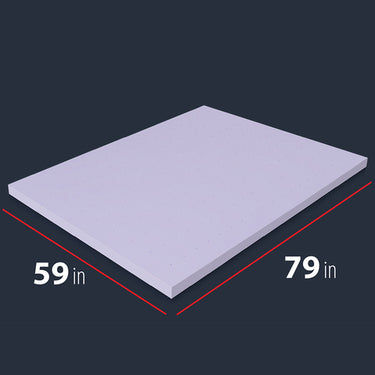 3 inch mattress topper queen