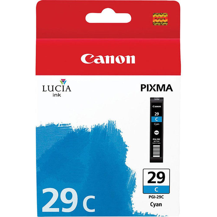 Canon PGI-29 CYAN - LUCIA Series Cyan Ink Cartridge for Canon PIXMA PRO-1 Printer