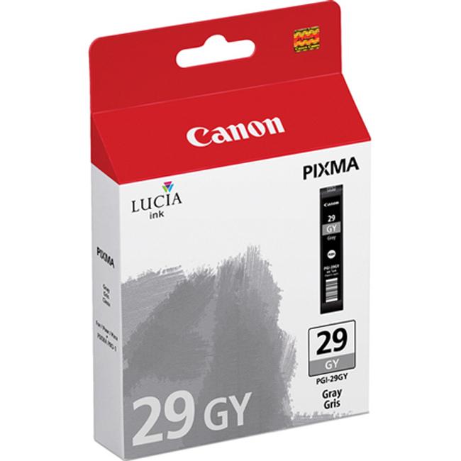 Canon PGI-29 GY - LUCIA Series Gray Ink Cartridge for Canon PIXMA PRO-1 Printer