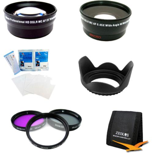 Special ULTIMATE 58MM WIDE ANGLE/TELEPHOTO LENS KIT