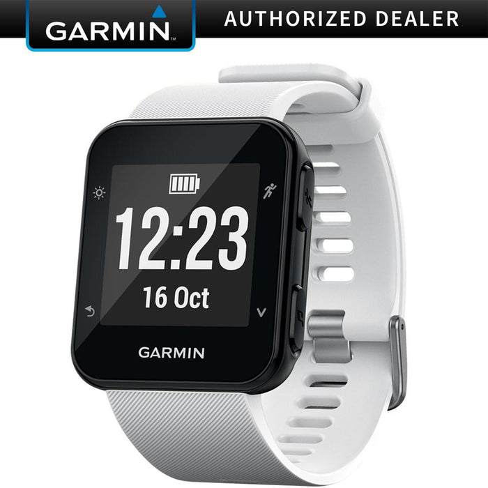 Garmin Forerunner 35 GPS Running Watch & Activity Tracker - White