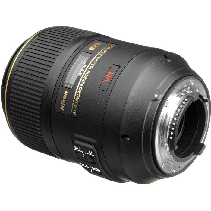 Nikon 105mm f/2.8G ED-IF AF-S VR Micro-Nikkor Close-up Lens - OPEN BOX