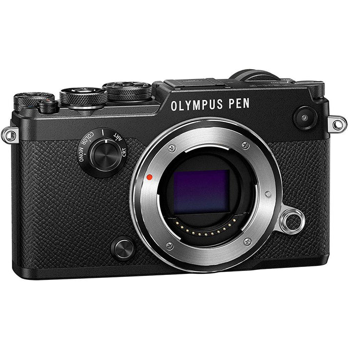 Olympus PEN-F 20MP Mirrorless Micro Four Thirds Digital Camera Body (Black) Refurbished