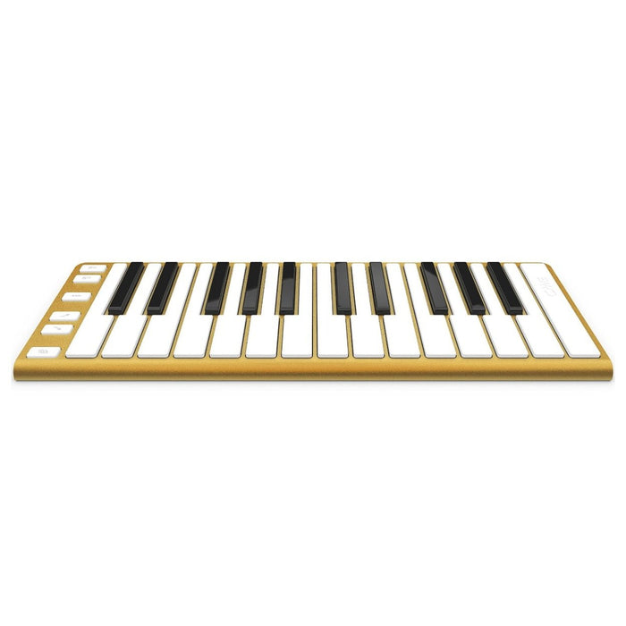 CME Xkey 25-Key MIDI Portable Mobile Musical Keyboard - Gold
