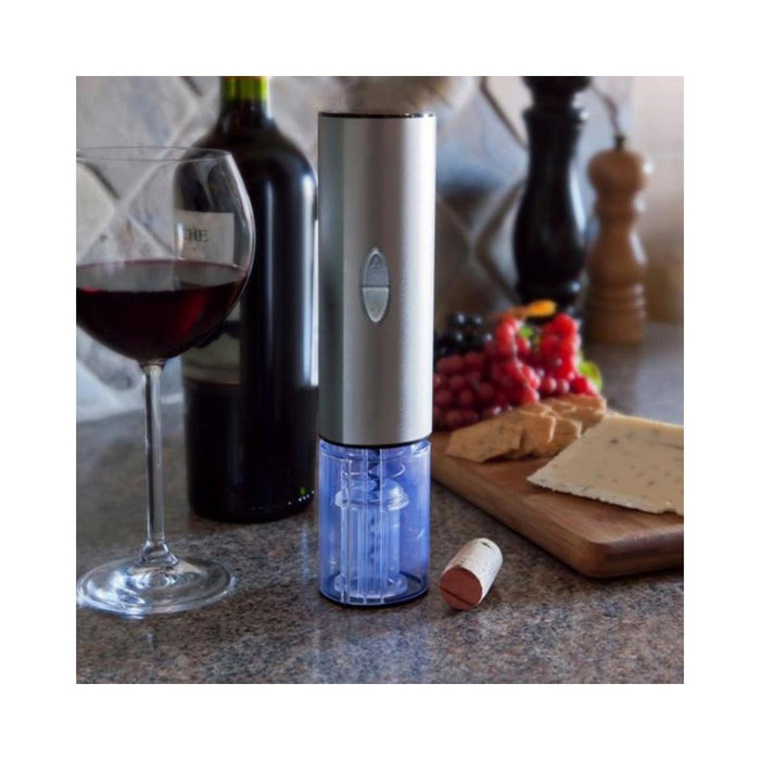 Hashub Goods Electric Wine Bottle Opener with Foil Cutter in Matte Gray