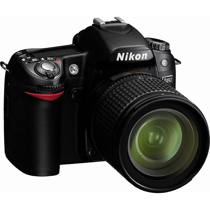 Nikon D80 Digital SLR Camera Outfit w/ 18-55 Zoom Lens + Free 4Gb Memory Card.