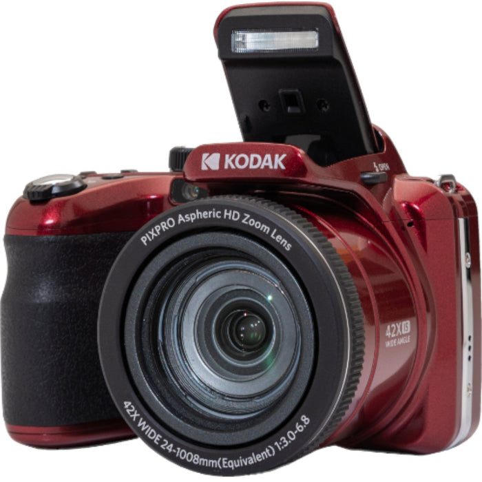 Kodak PIXPRO AZ425-RD 20.7 Megapixel Bridge Camera - Red