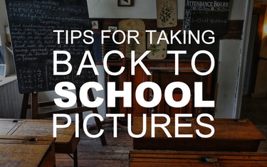 Tips for Taking Back to School Pictures