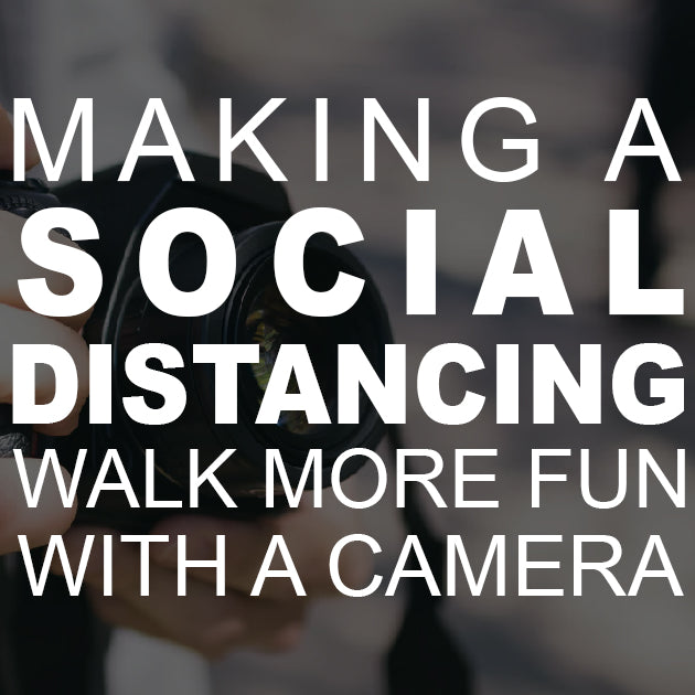 Making a Social Distancing Walk More Fun with a Camera
