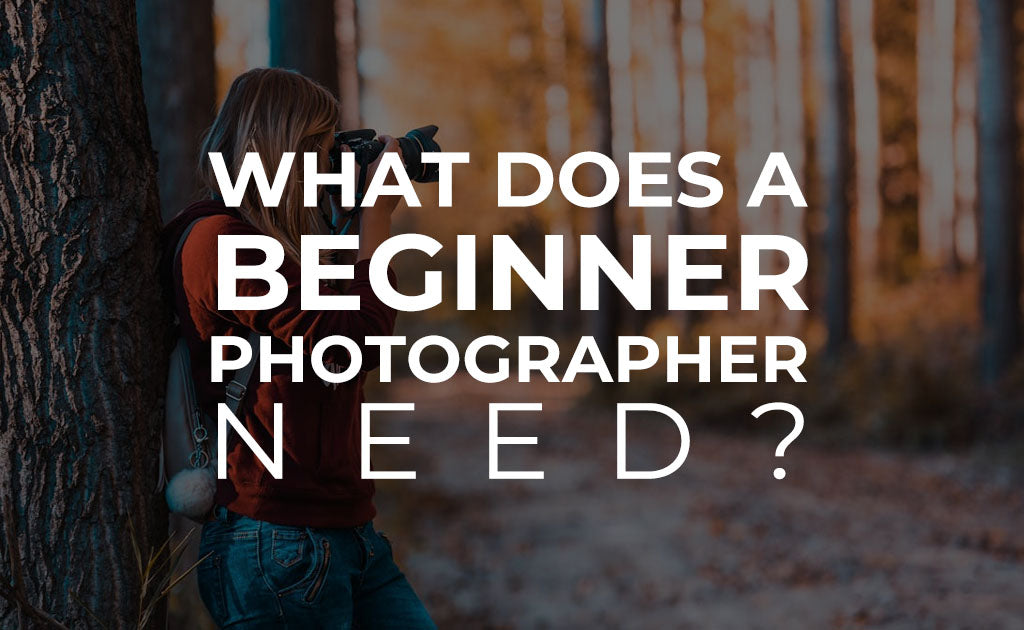 What does a beginner photographer need?