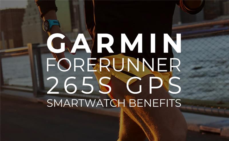 Garmin Forerunner 265S Smartwatch Benefits