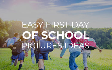 Easy First Day of School Pictures Ideas
