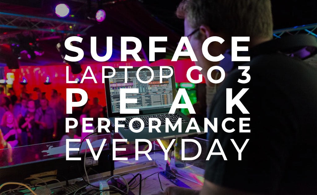 Surface Laptop Go 3-Peak Performance, Everyday
