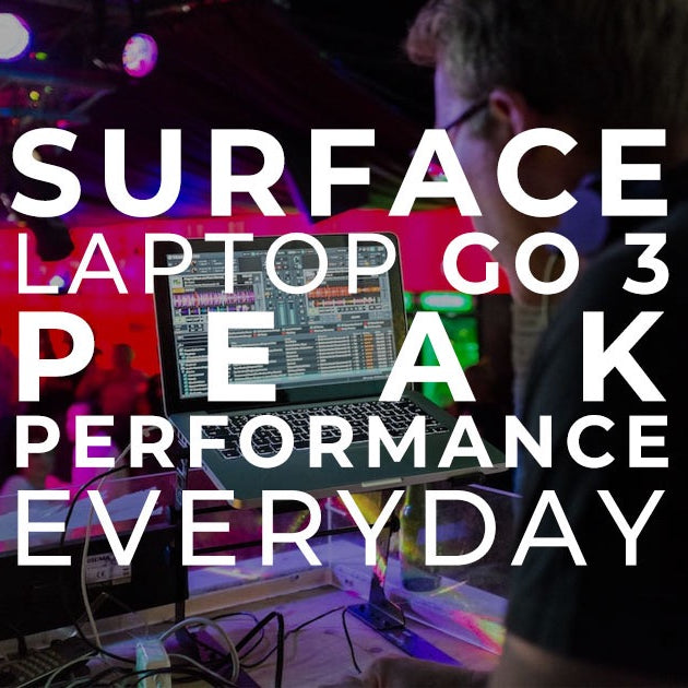 Surface Laptop Go 3-Peak Performance, Everyday