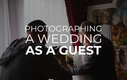 Photographing a wedding as a guest