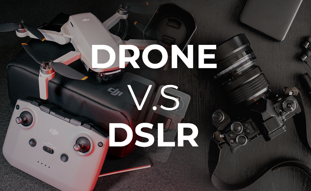 Drone vs. DSLR — Beach Camera