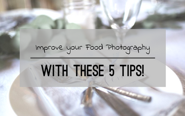 Improve your Food Photography before Thanksgiving with these 5 Tips!