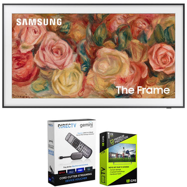 Samsung 75" The Frame QLED 4K TV (2024) Bundle with Redeemable DIRECTV Gemini Air