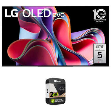 LG OLED evo G3 55 Inch 4K Smart TV (2023) + 2 Year Extended Warranty