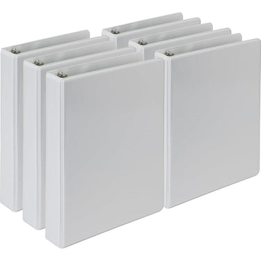 Samsill Econo Jr Bnd View 1" White 6pk