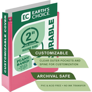 Samsill Biobased 2" RR View Bnd 4pk