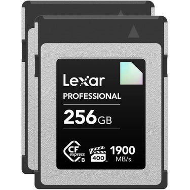 Lexar Professional CFexpress Type B Card DIAMOND Series, 256GB (2-Pack)