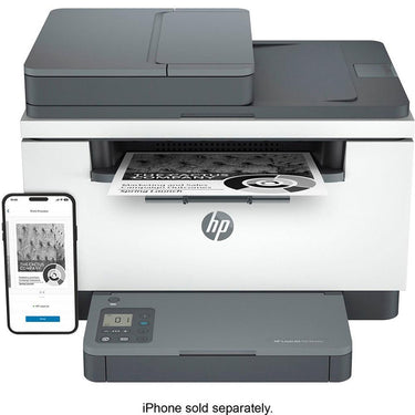Hewlett Packard Wireless Black-and-White Laser Printer+Software & 2 Yr Warranty
