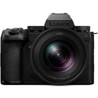 Panasonic LUMIX S5IIX Full Frame Mirrorless Camera Body with 14-28mm Lens Kit Bundle