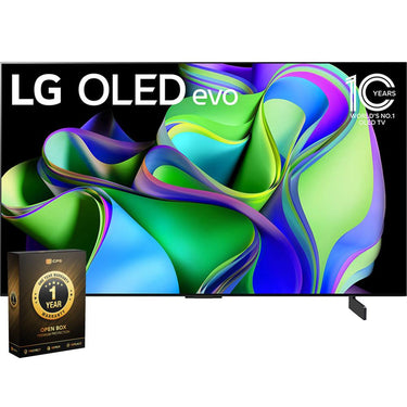 LG OLED evo C3 83 Inch HDR 4K Smart OLED TV 2023 (Open Box) with 1 Year Warranty