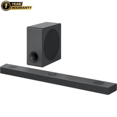 LG S90QY 5.1.3 ch High Res Audio Sound Bar (Open Box) + 1 Year Warranty Pack