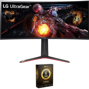 LG 34" UltraGear QHD Nano IPS Curved Gaming Monitor (Open Box) w/ 1 Yr Warranty