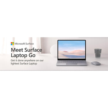Microsoft Surface Laptop Go 12.4" Intel i5 8GB/256GB, Platinum (Open Box) w/ 1 Yr Warranty