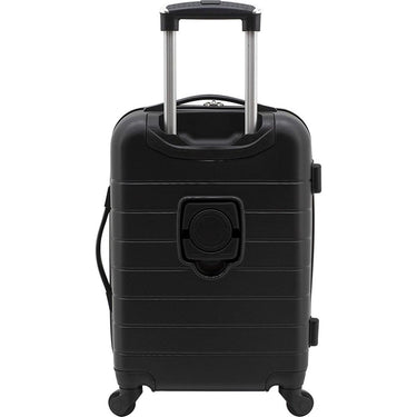 Wrangler 20" Smart Spinner Carry-On Luggage With USB Charging Port, Black - Open Box