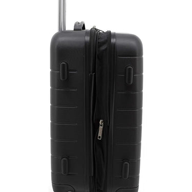 Wrangler 20" Smart Spinner Carry-On Luggage With USB Charging Port, Black - Open Box