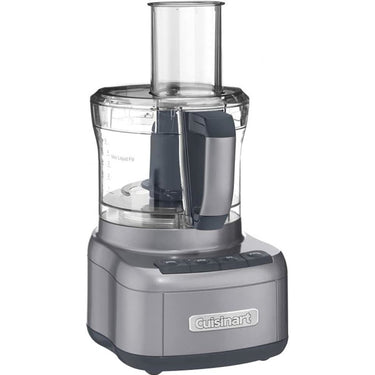 Cuisinart 8 Cup Food Processor, 350-Watt Motor, Gunmetal, Factory Refurbished