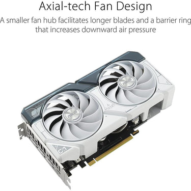 ASUS DUAL RTX4060TI 8G WHITE