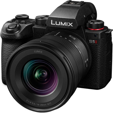 Panasonic LUMIX S5II Full Frame Mirrorless Camera Body with 14-28mm Lens Kit Bundle
