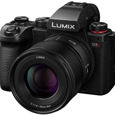 Panasonic LUMIX S5II Full Frame Mirrorless Camera Body with 50mm F1.8 Lens Kit Bundle