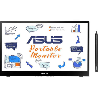 ASUS ZenScreen Ink 14" Full HD 1080P Portable Touchscreen Monitor - MB14AHD