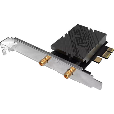 ASUS WiFi 7 PCI-E Adapter with 2 External Antennas - PCE-BE92BT