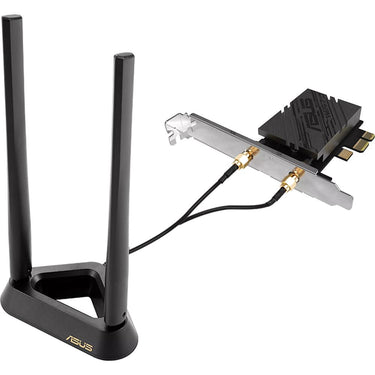 ASUS WiFi 7 PCI-E Adapter with 2 External Antennas - PCE-BE92BT