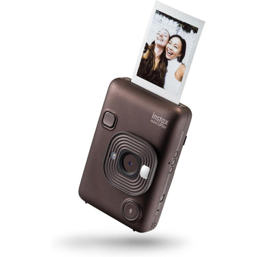 Fujifilm instax mini LiPlay Hybrid Instant Camera and Smartphone Printer, Deep Bronze