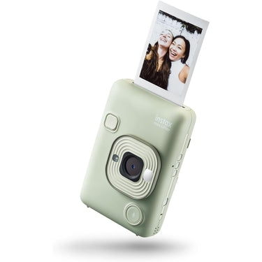 Fujifilm instax mini LiPlay Hybrid Instant Camera and Smartphone Printer, Matcha Green