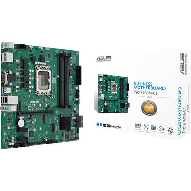 ASUS Micro-ATX B760 Business Motherboard - ProB760M-CT-CSM