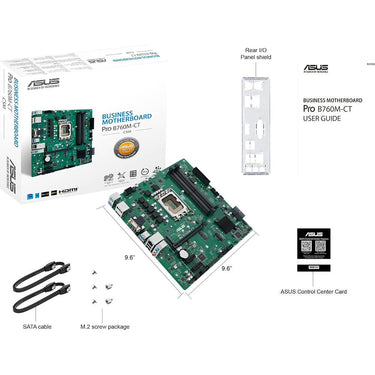 ASUS Micro-ATX B760 Business Motherboard - ProB760M-CT-CSM
