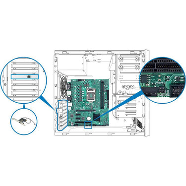 ASUS Micro-ATX B760 Business Motherboard - ProB760M-CT-CSM