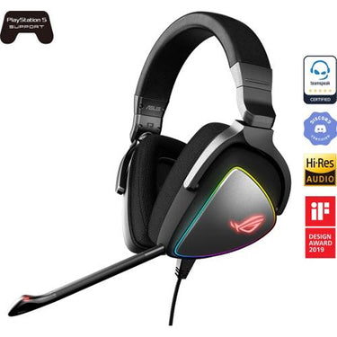 ASUS Aura Sync RGB Lighting Gaming Headset - ROG DELTA