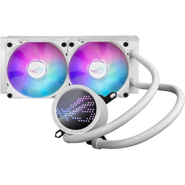 ASUS ROG Ryuo III 240 All-in-one Liquid CPU Cooler in White - ROG-RYUO-III-240-ARG