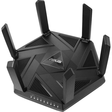 ASUS Tri-band WiFi 6E (802.11ax) Router in Black - RT-AXE7800